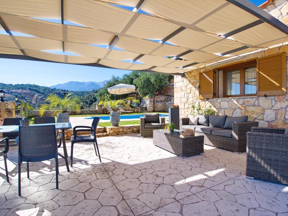 Villa Vangelis Stylos Crete Samonás Exteriör bild