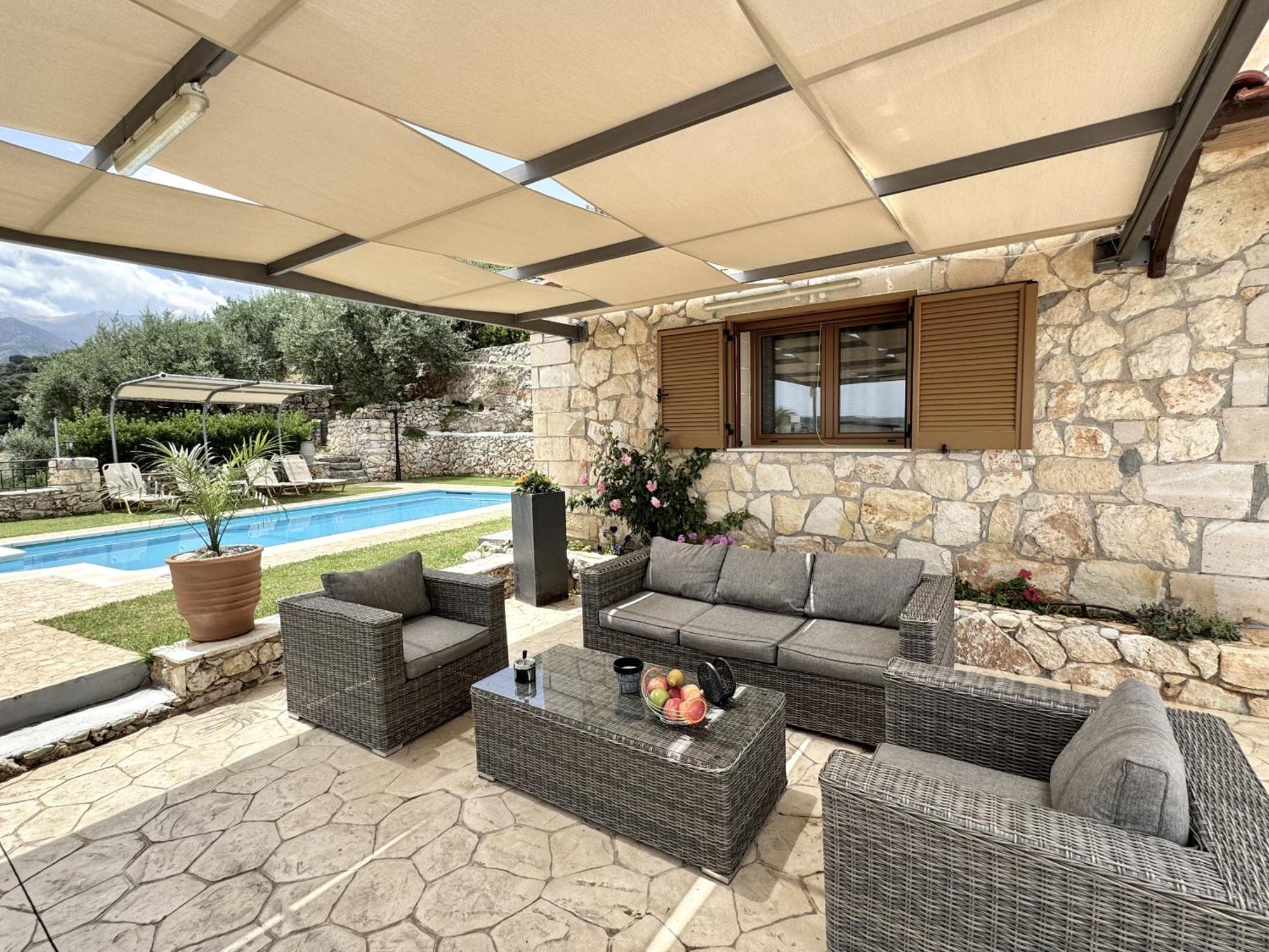 Villa Vangelis Stylos Crete Samonás Exteriör bild