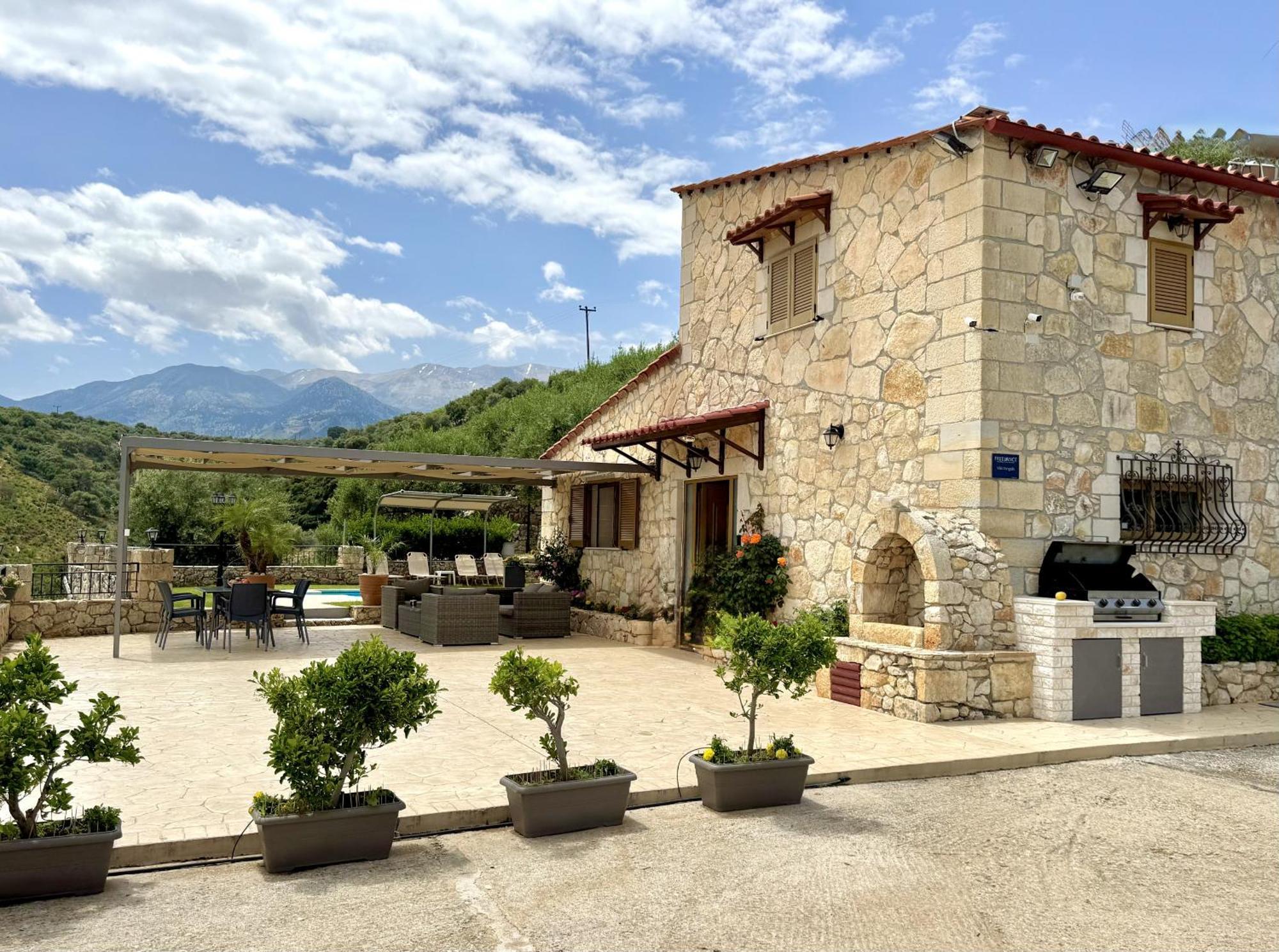 Villa Vangelis Stylos Crete Samonás Exteriör bild