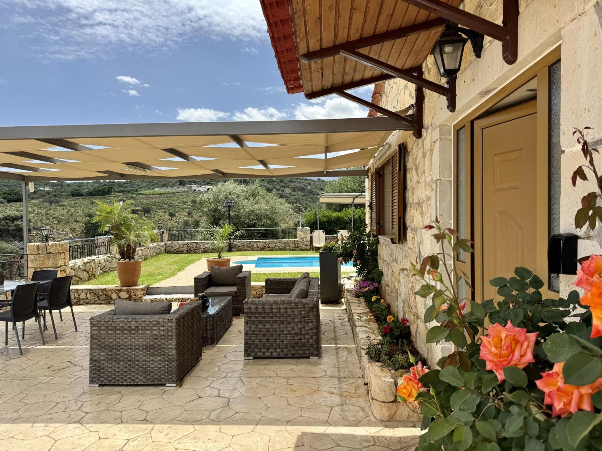 Villa Vangelis Stylos Crete Samonás Exteriör bild